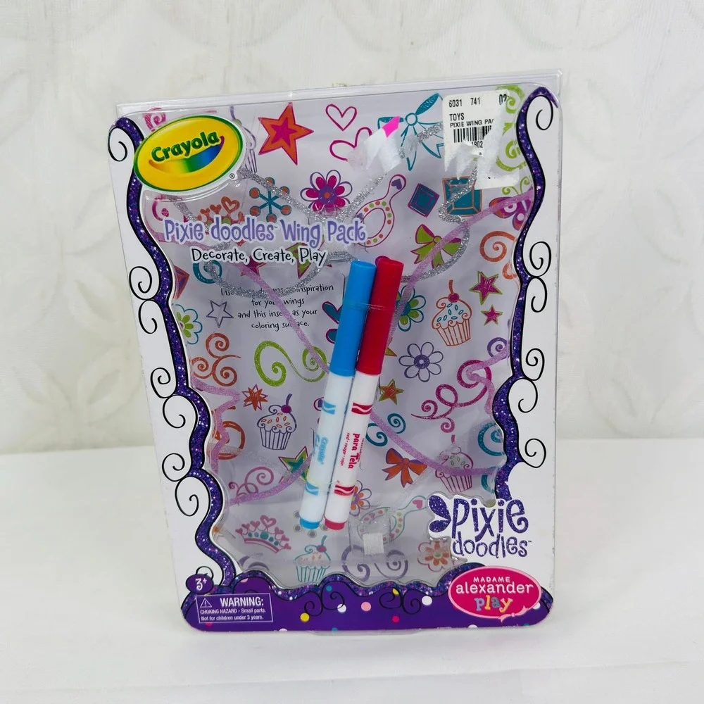 Crayola Madame Alexander Pixie Doodles‎ Wing Pack Playlet